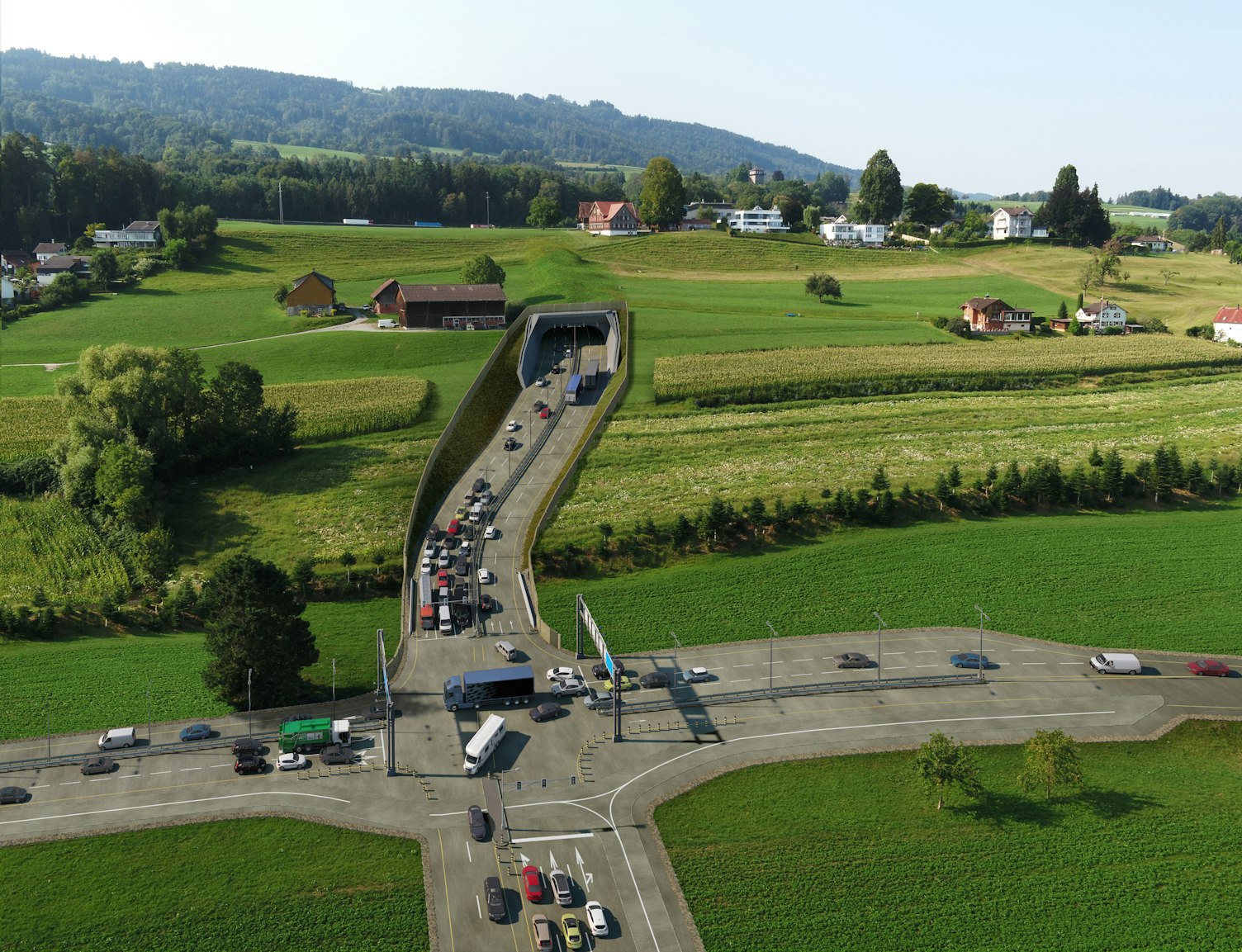 Autobahnanschluss