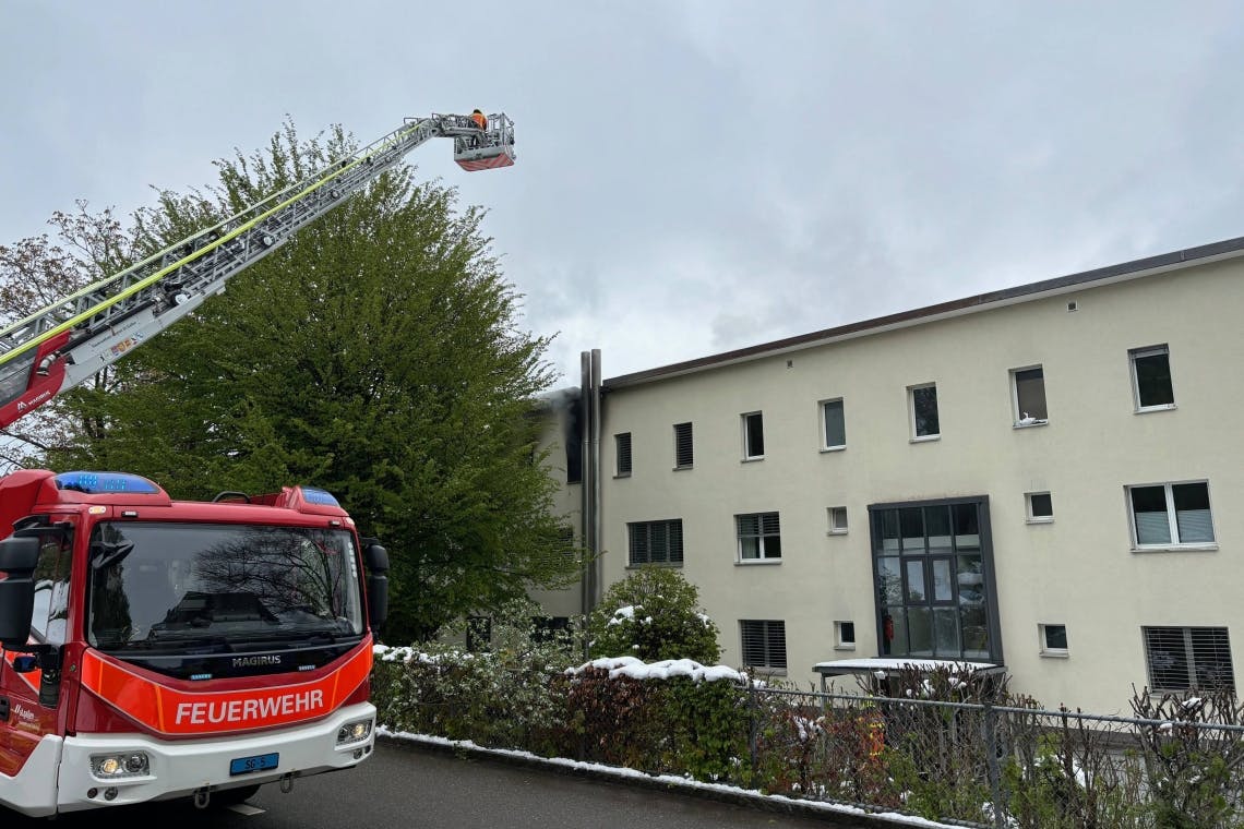 Brand in St.Gallen sorgt für Grossaufgebot - ein Mann verletzt – Die Ostschweiz